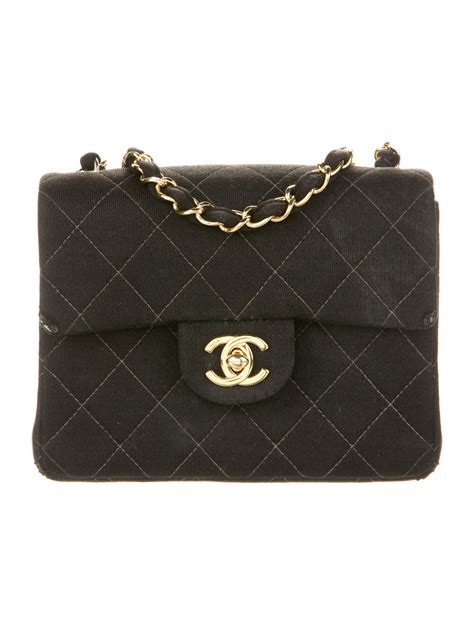 chanel jersey classic flap small bag